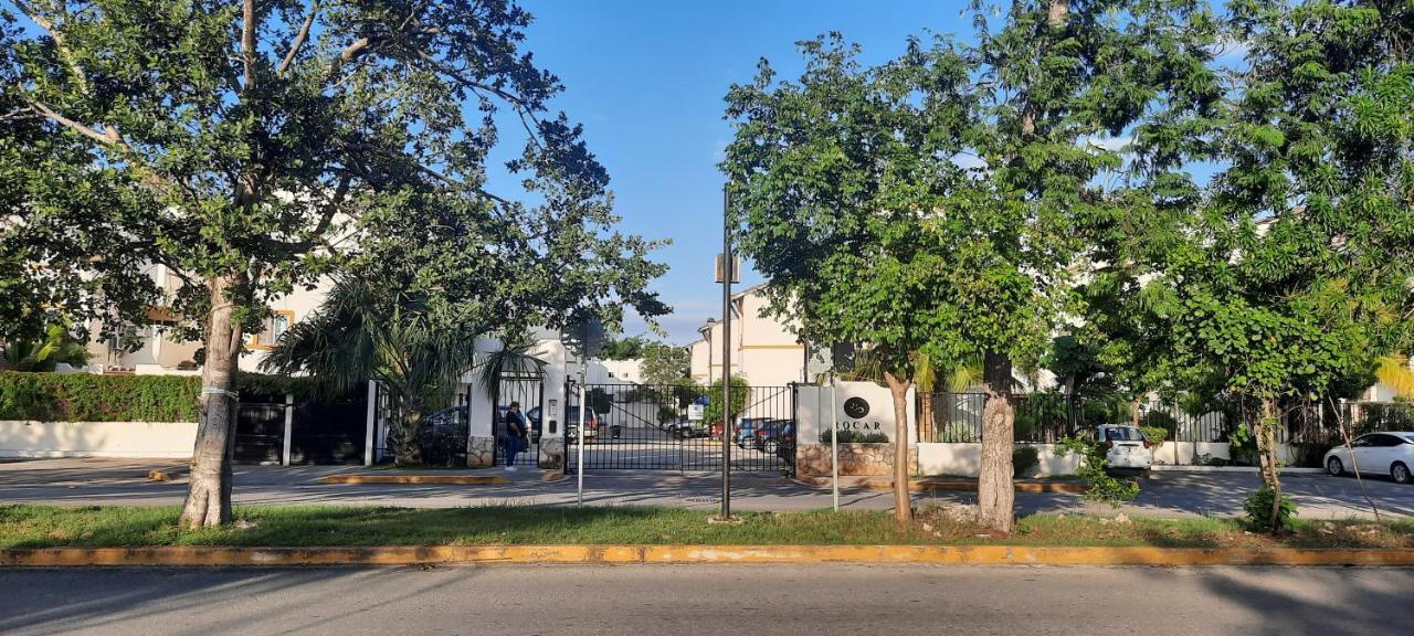 Apartamento en Fraccionamiento Privado 6 personas con piscina cerca de la Playa Playa del Carmen Exterior foto