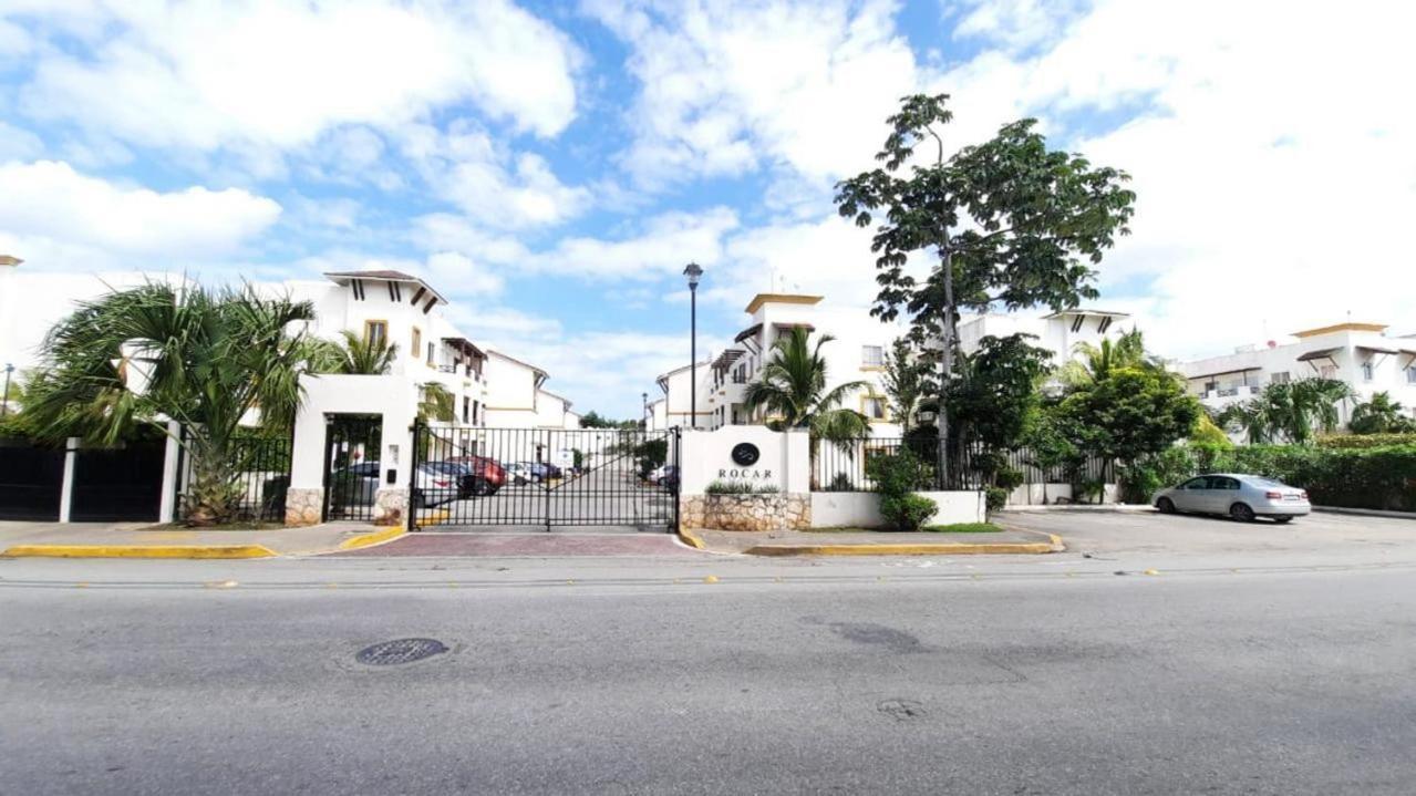 Apartamento en Fraccionamiento Privado 6 personas con piscina cerca de la Playa Playa del Carmen Exterior foto